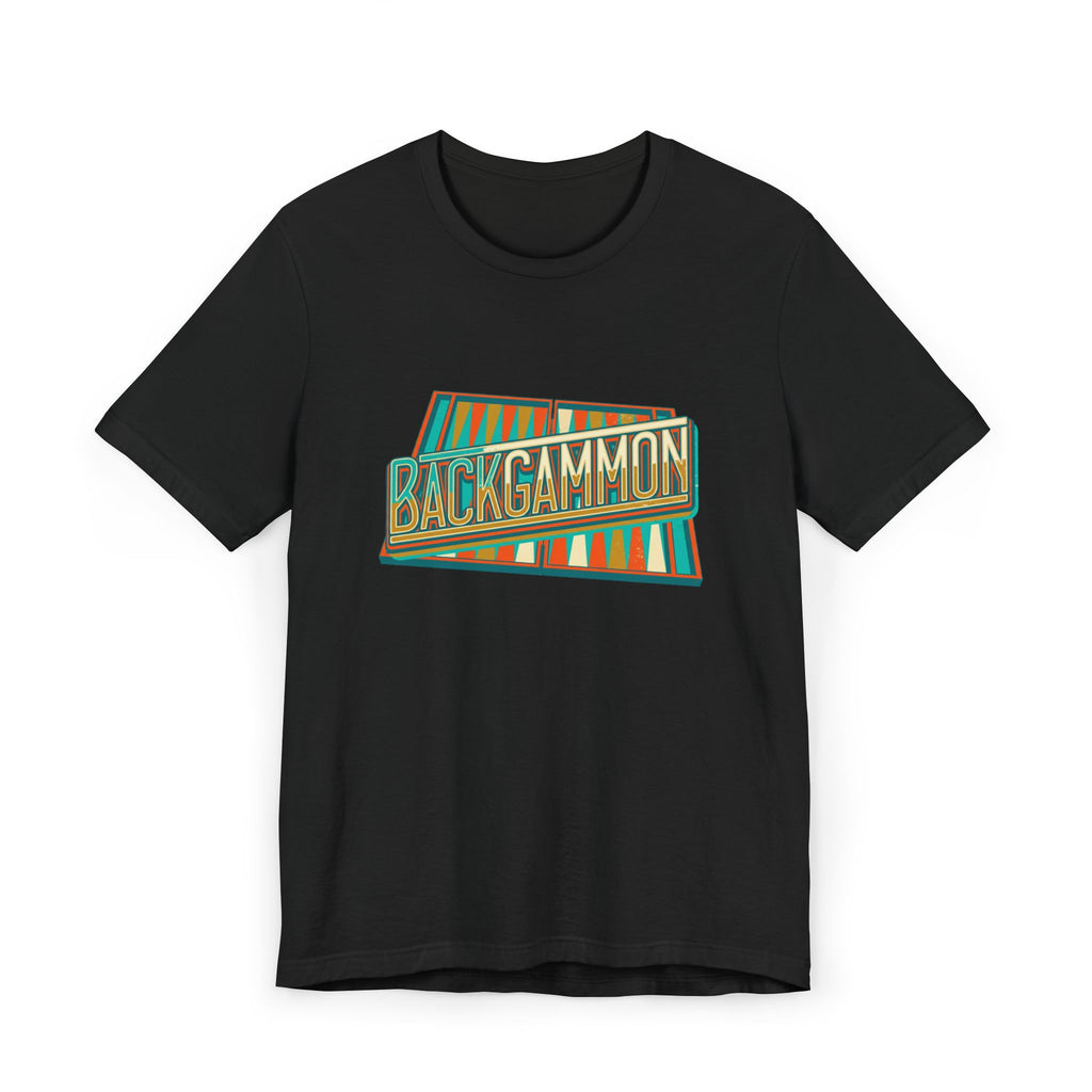 BackgammonT-Shirt — Vintage Retro Game Tee