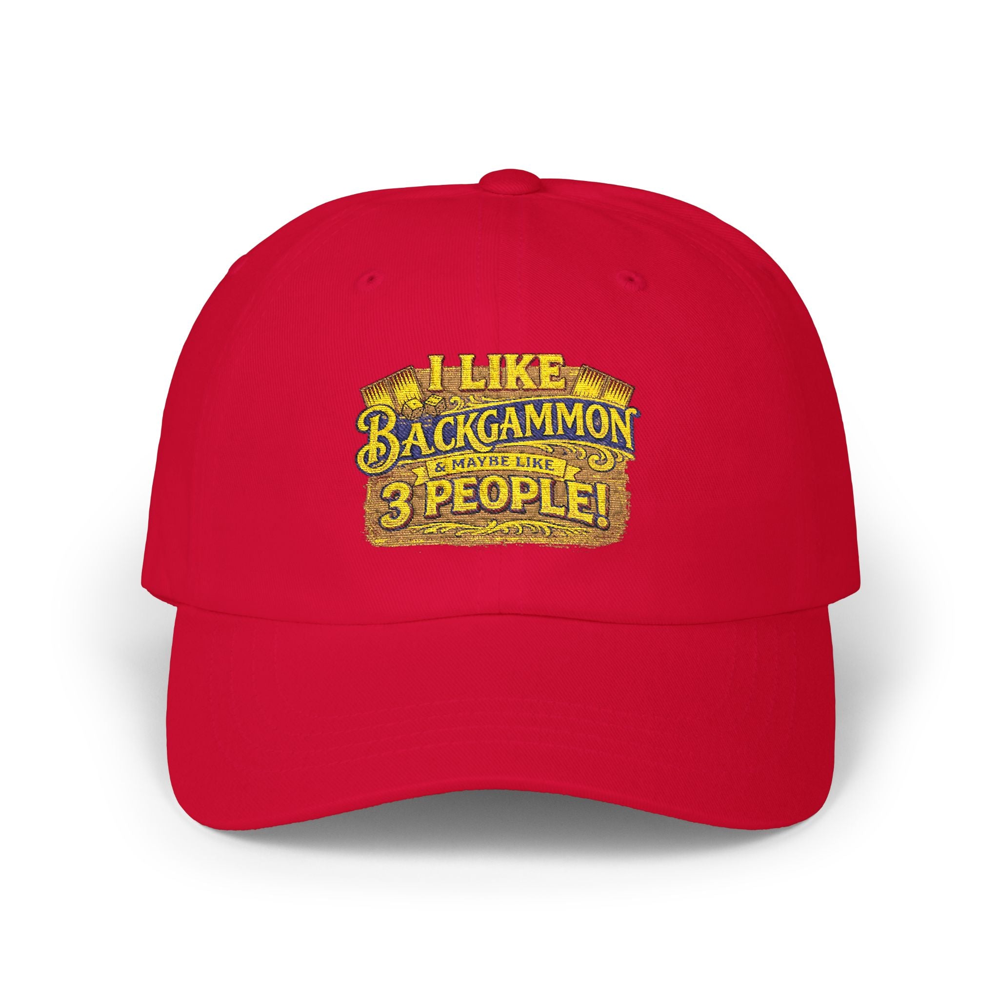 I Like Backgammon & Maybe Like 3 People Dad Cap
