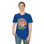 Backgammon T-Shirt — “Be Kindness Spread Joy Play Backgammon 2” Retro Graphic Tee
