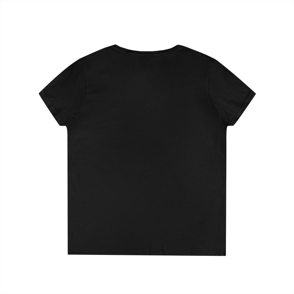 Backgammon Addict Ladies' V-Neck T-Shirt — Retro Game Lover Tee