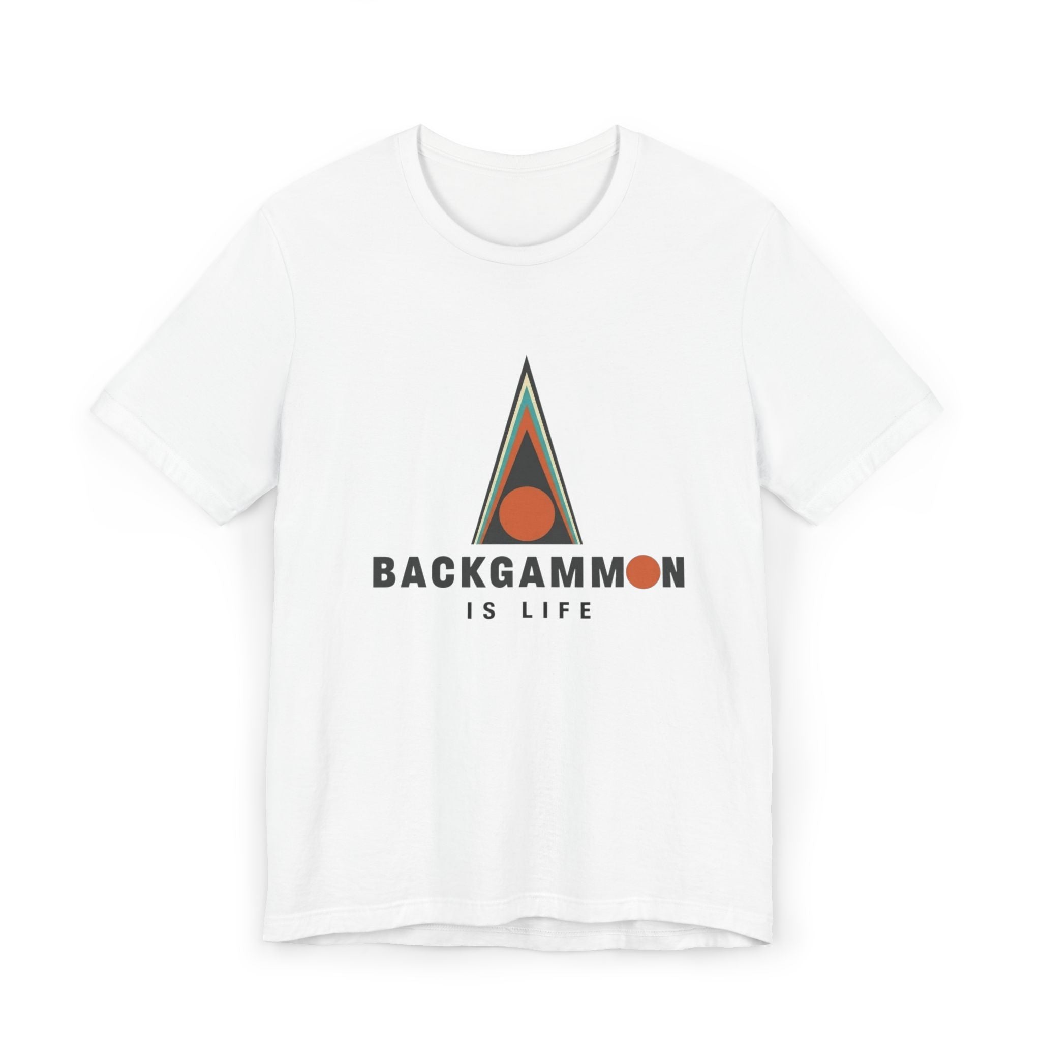Backgammon Is Life Unisex Jersey T-Shirt