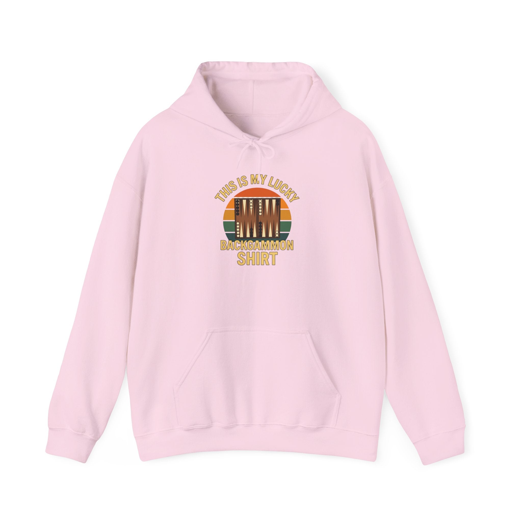 This Is My Lucky Backgammon Shirt Unisex Heavy Blend™ Hooded Sweatshirt