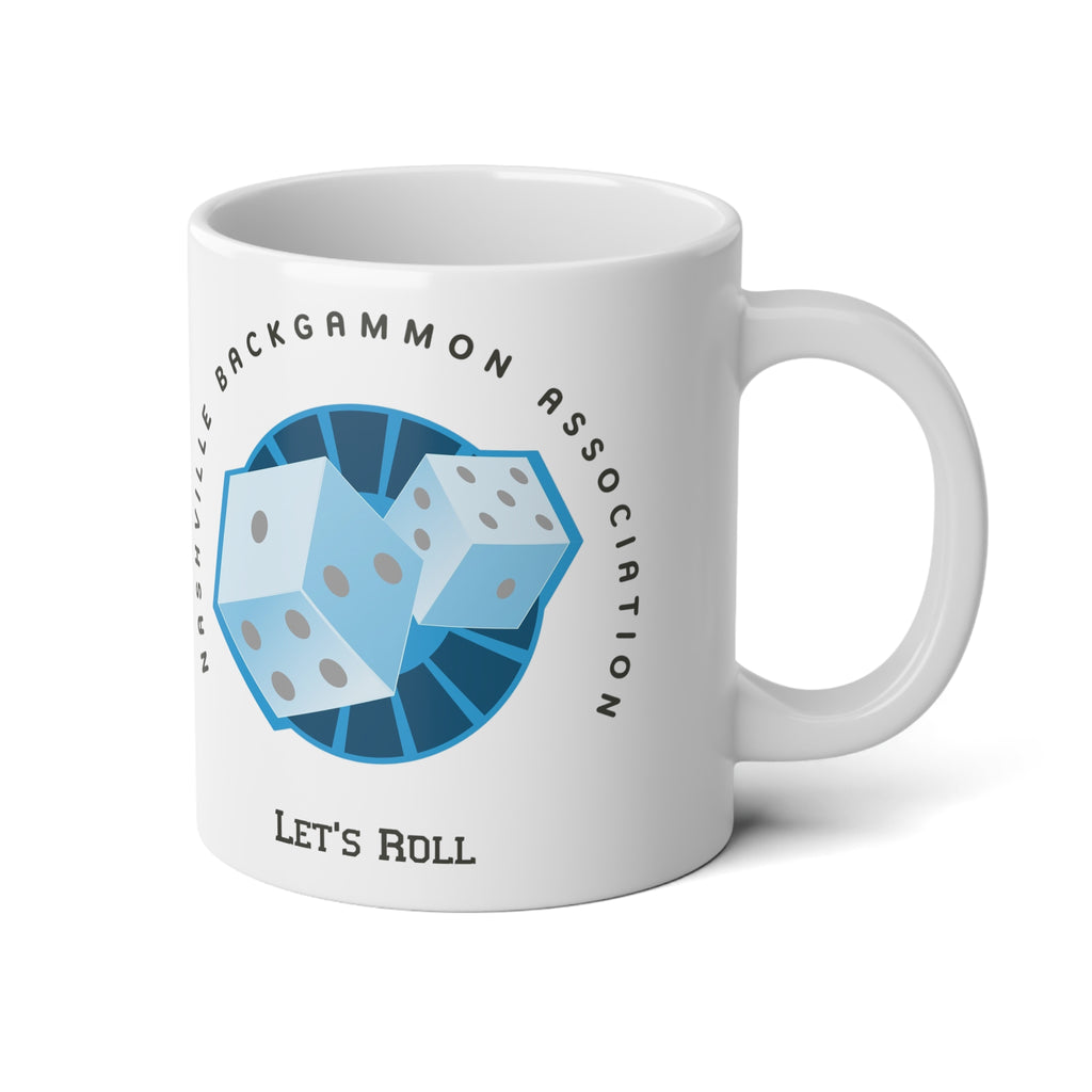 Nashville Backgammon Association 20oz Jumbo Mug