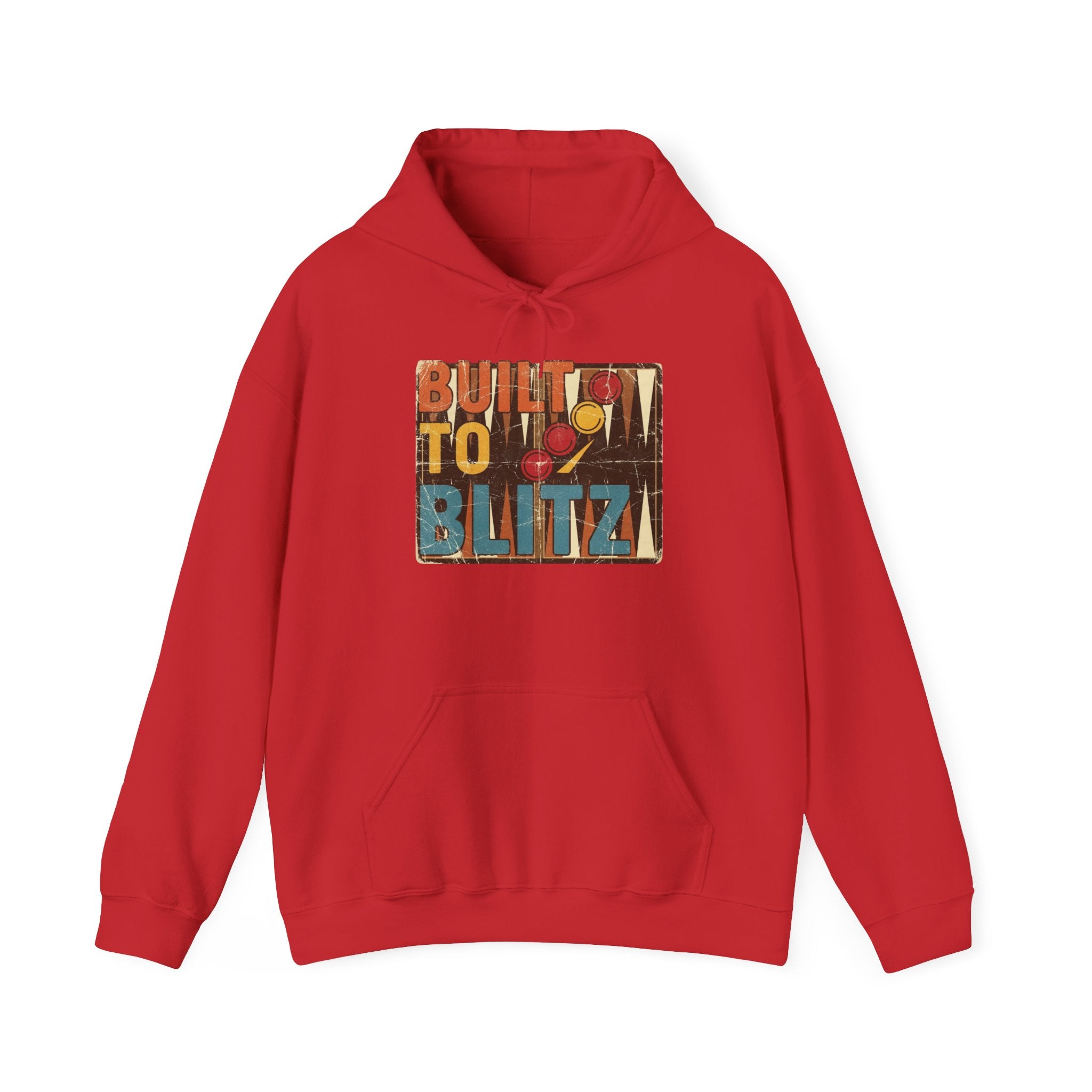 Built To Blitz Unisex Heavy Blend™ Hooded Sweatshirt
