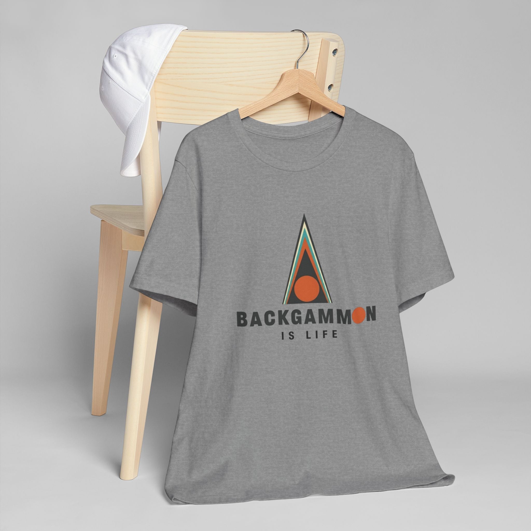 Backgammon Is Life Unisex Jersey T-Shirt