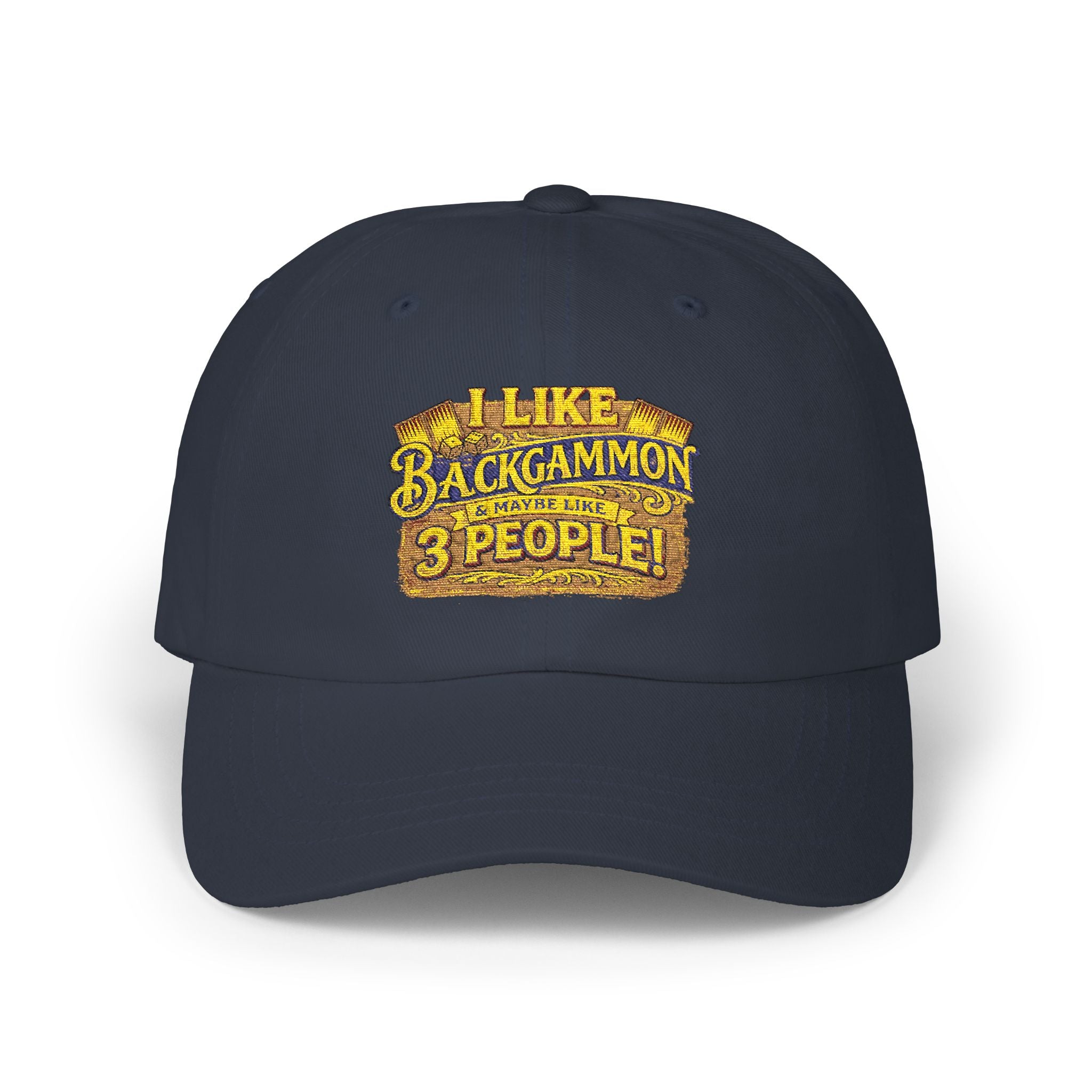 I Like Backgammon & Maybe Like 3 People Dad Cap