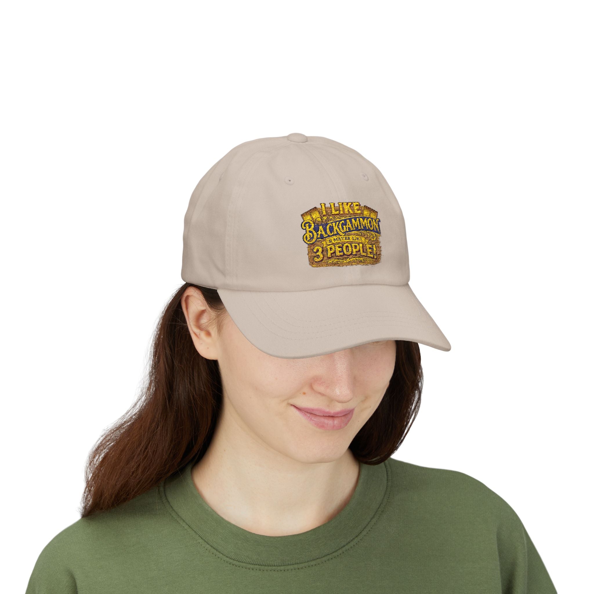I Like Backgammon & Maybe Like 3 People Dad Cap