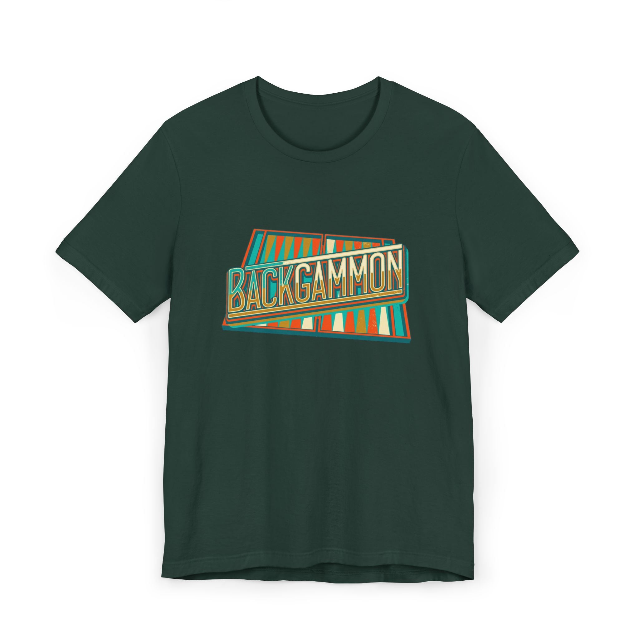 BackgammonT-Shirt — Vintage Retro Game Tee