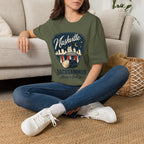 Nashville and Backgammon 2 T-Shirt — "Always a Good Idea" Vintage City Game Tee