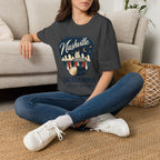 Nashville and Backgammon 2 T-Shirt — "Always a Good Idea" Vintage City Game Tee