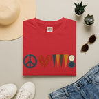 peace love and backgammon 3 T-Shirt — Retro Nature Wildlife Tee
