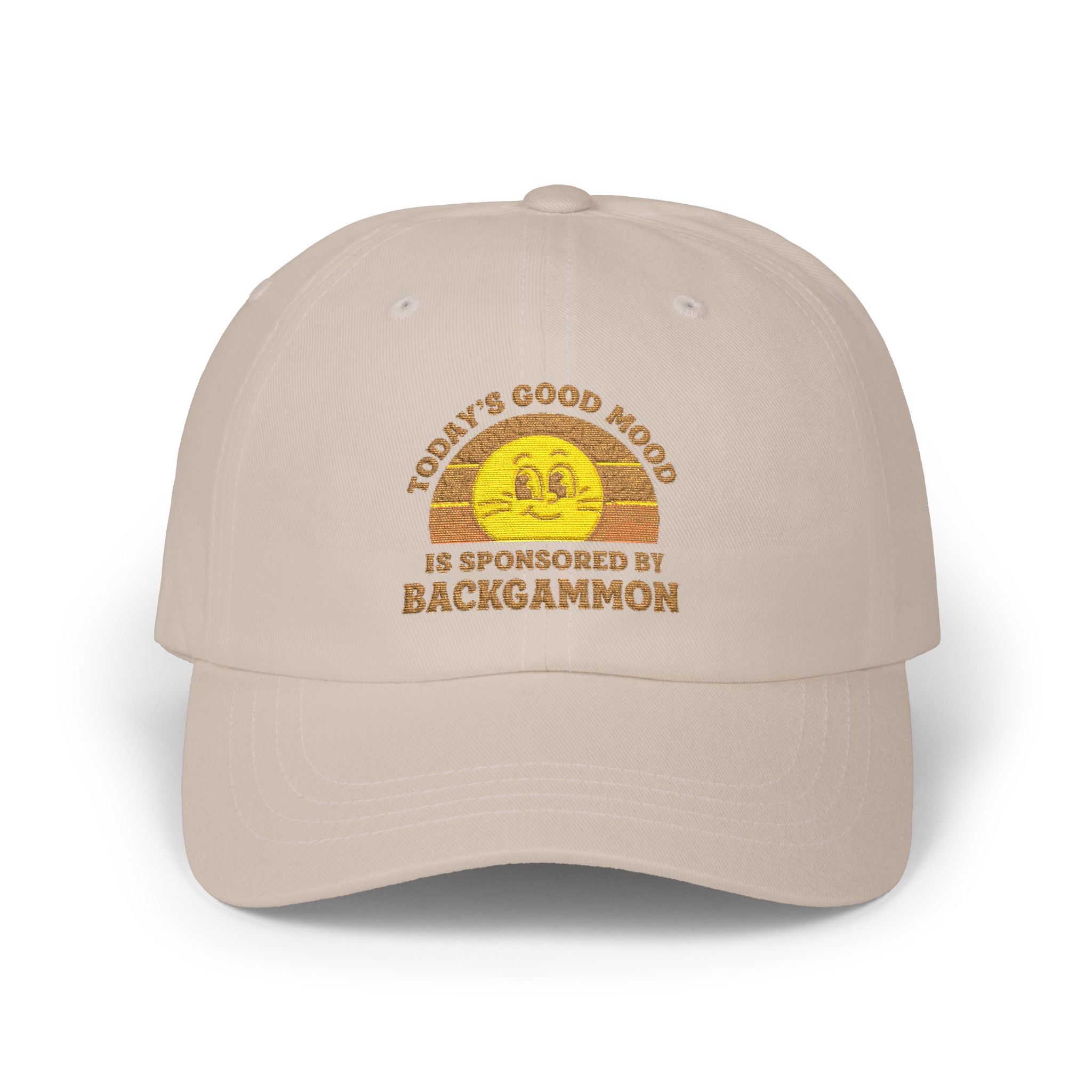 Today’s Good Mood Is Sponsored By Backgammon Embroidered cap