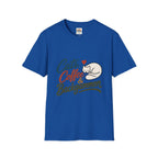 Cats, Coffee & Backgammon 2 T-Shirt — Retro Cat Lover Tee