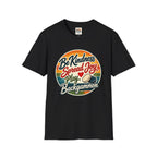 Backgammon T-Shirt — “Be Kindness Spread Joy Play Backgammon 2” Retro Graphic Tee
