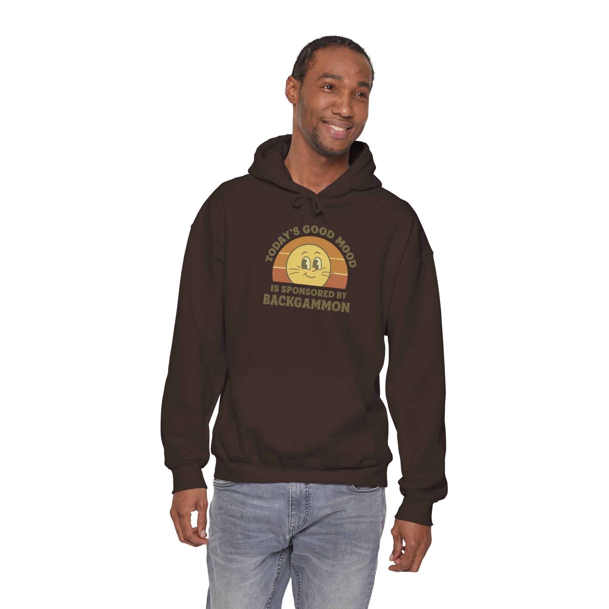 Today’s Good Mood Is Sponsored By Backgammon Unisex Heavy Blend™ Hooded Sweatshirt