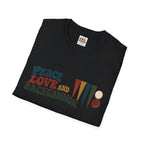 Peace, Love and Backgammon T-Shirt