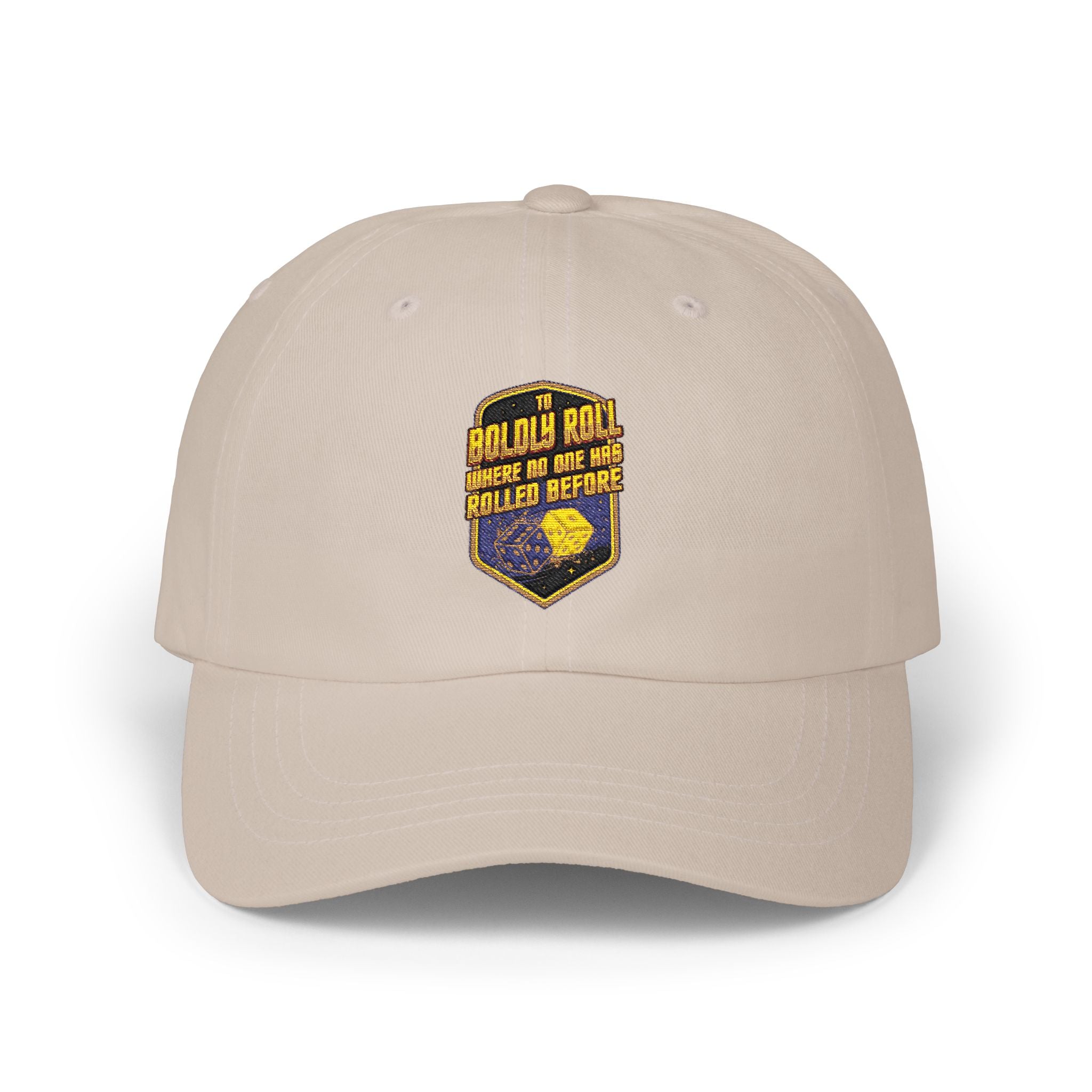 To  Boldly Roll Where No One Has Rolled Before Baseball Hat