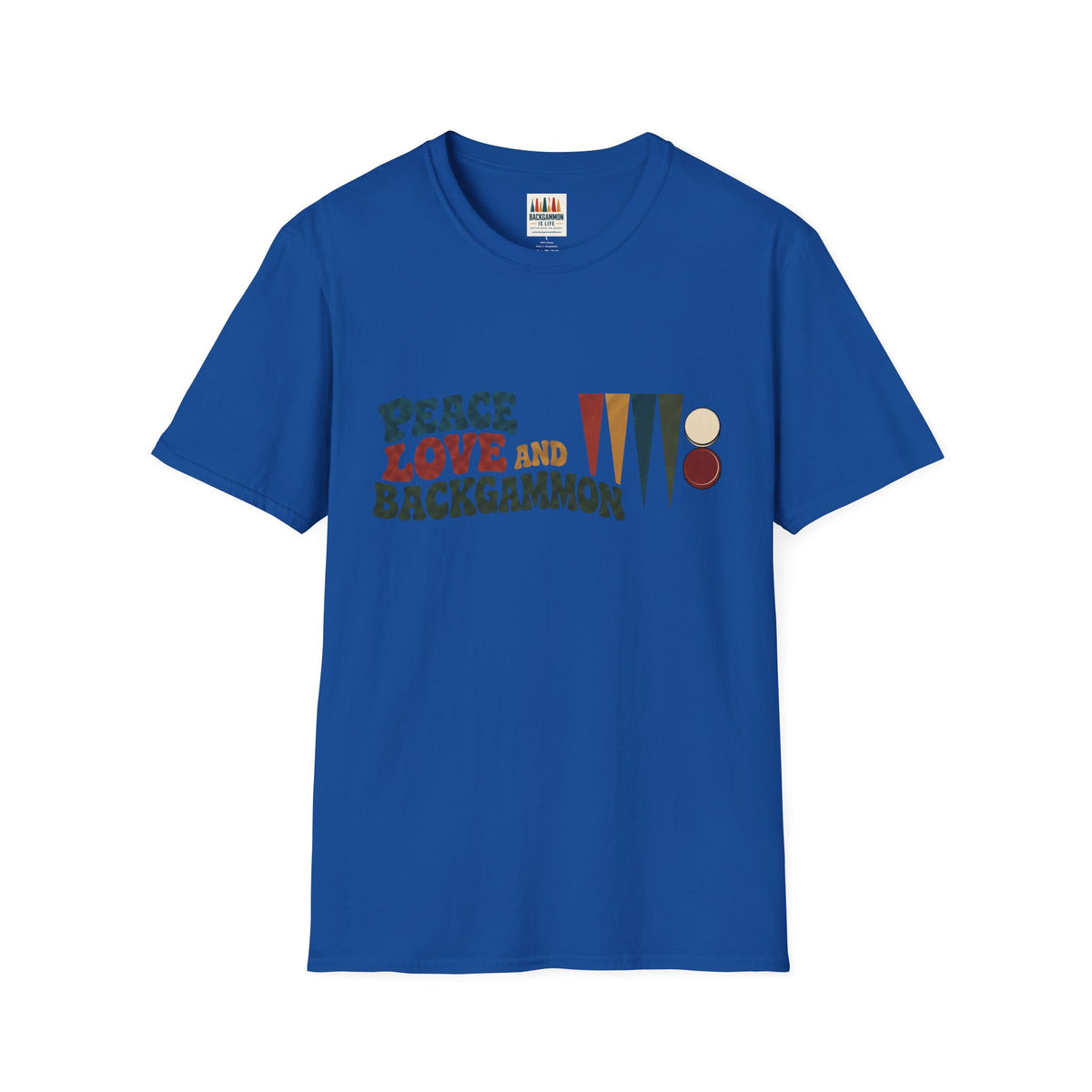 Peace, Love and Backgammon T-Shirt