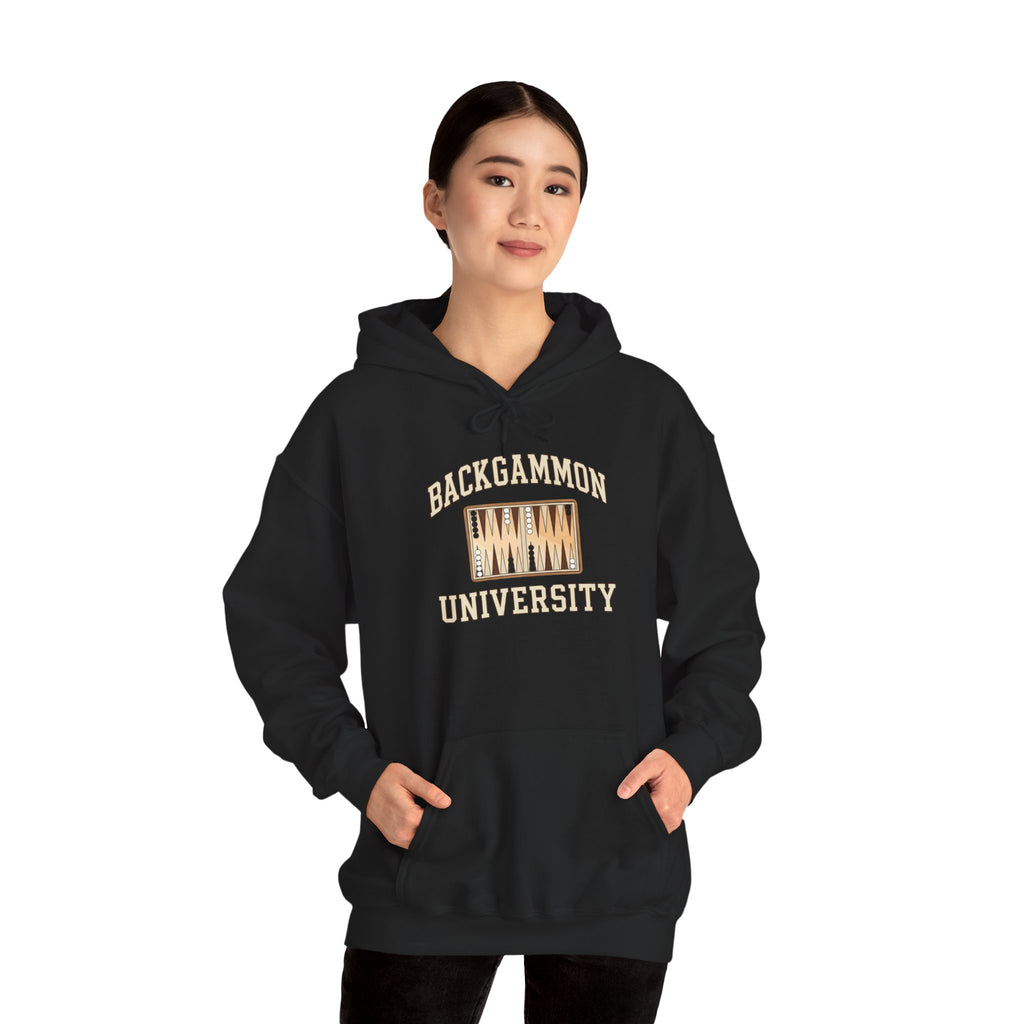 Backgammon University 2 Unisex Heavy Blend™ Hooded Sweatshirt