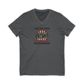 "I Did The Math, The Answer Is Backgammon" V-Neck Tee - "I Did The Math, The Answer Is Backgammon"