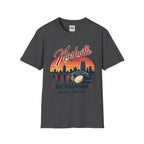Nashville Backgammon T‑Shirt — Vintage Skyline Game Night Tee