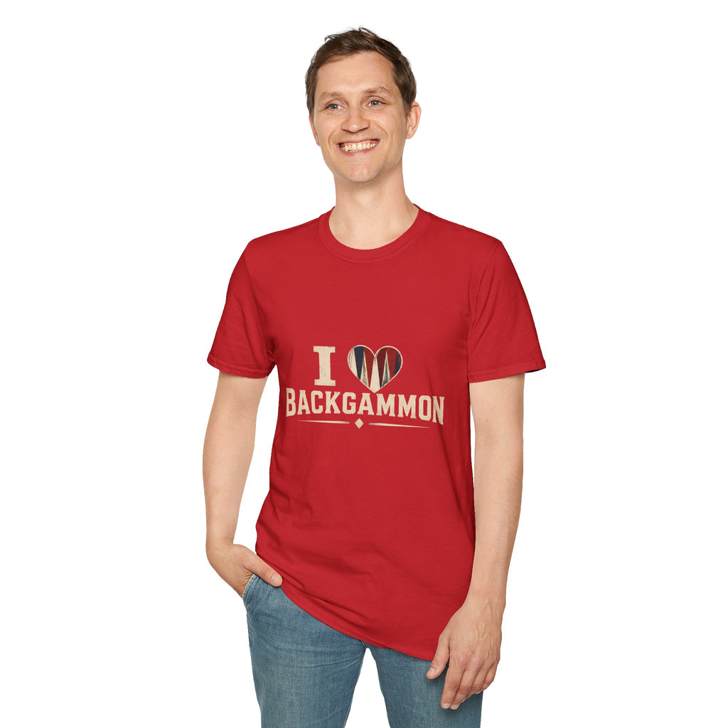 i love backgammon T-Shirt