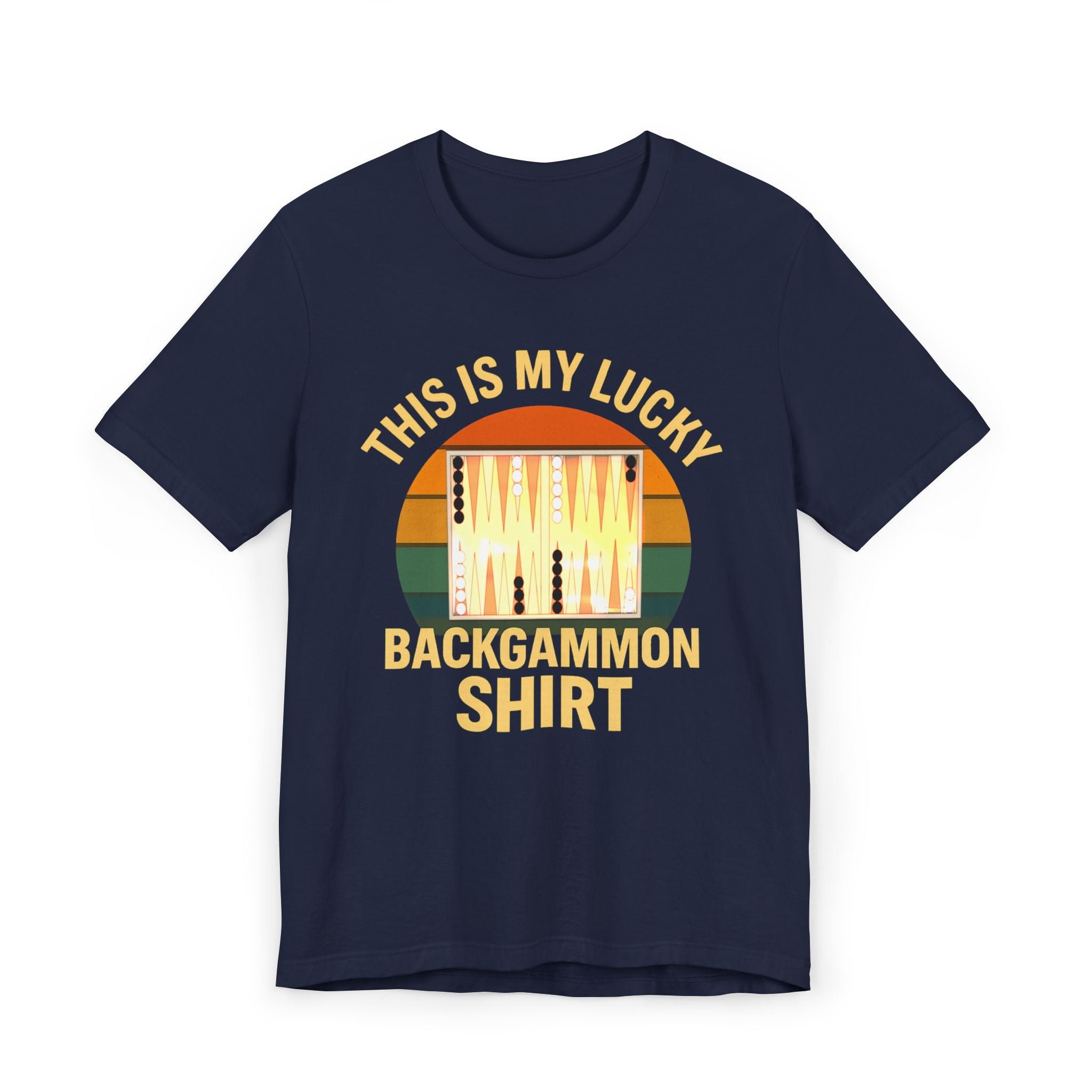 This Is My Lucky Backgammon Shirt 2 Unisex Jersey T-Shirt