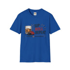 Sip Roll Repeat T-Shirt — Bourbon & Backgammon Tee
