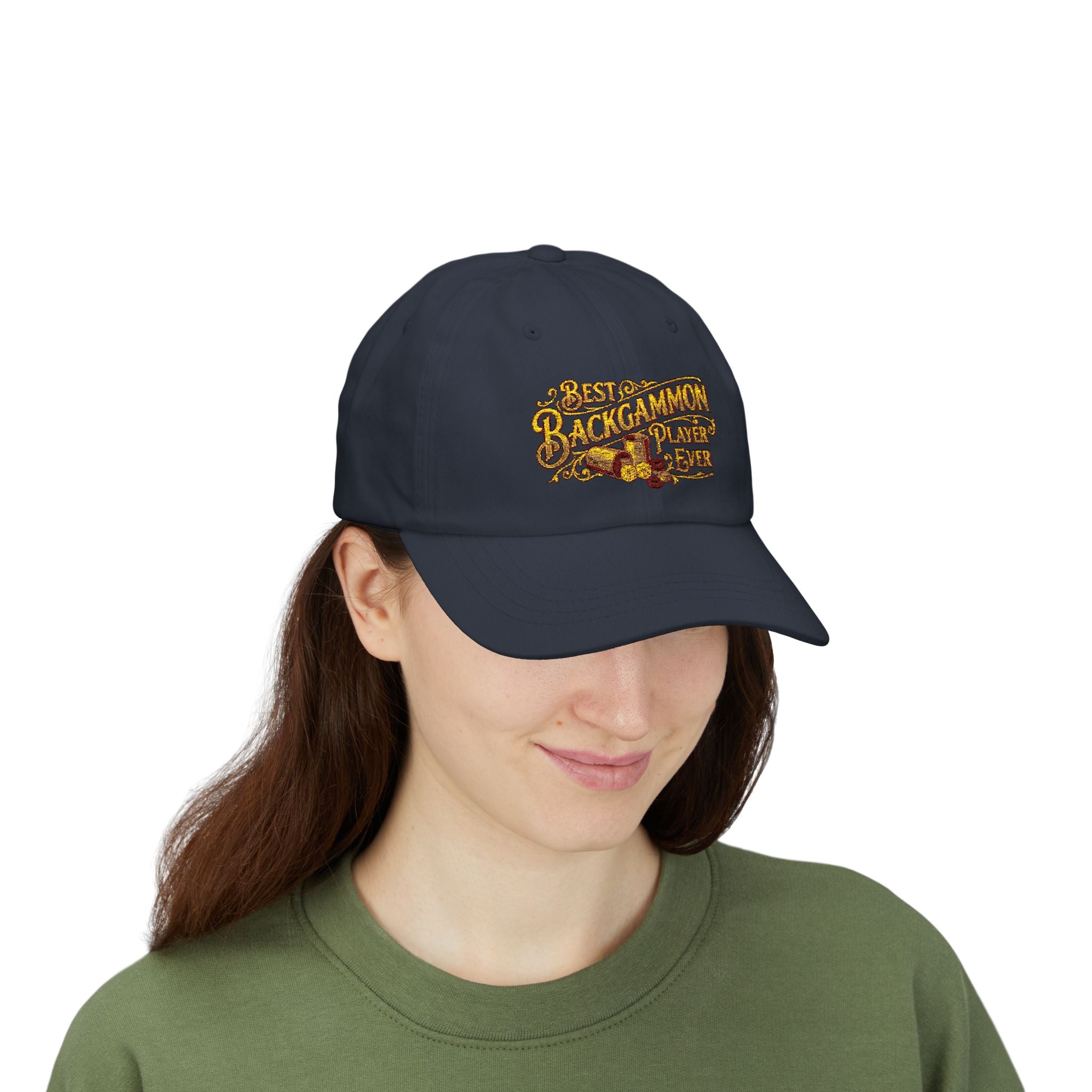Best Backgammon Player Ever Classic Dad Cap