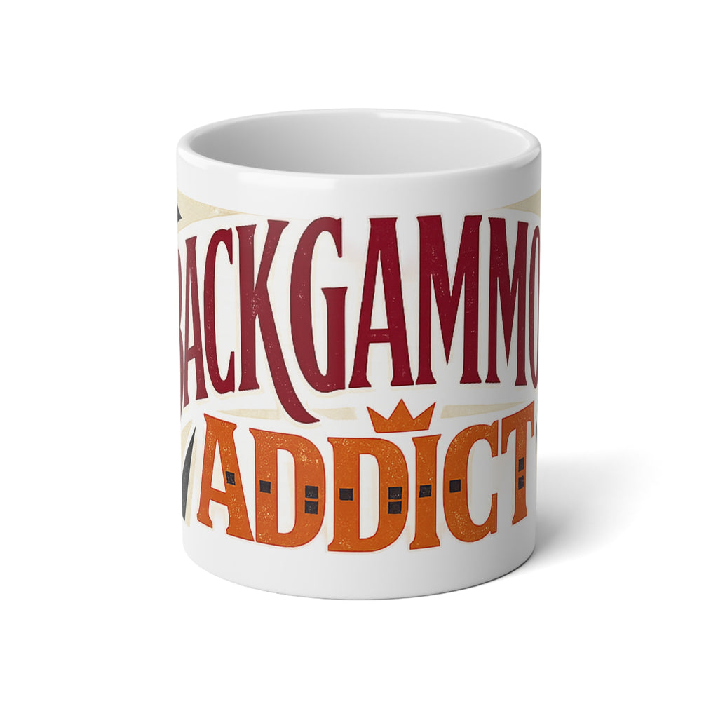 Backgammon Addict 20oz Jumbo Mug