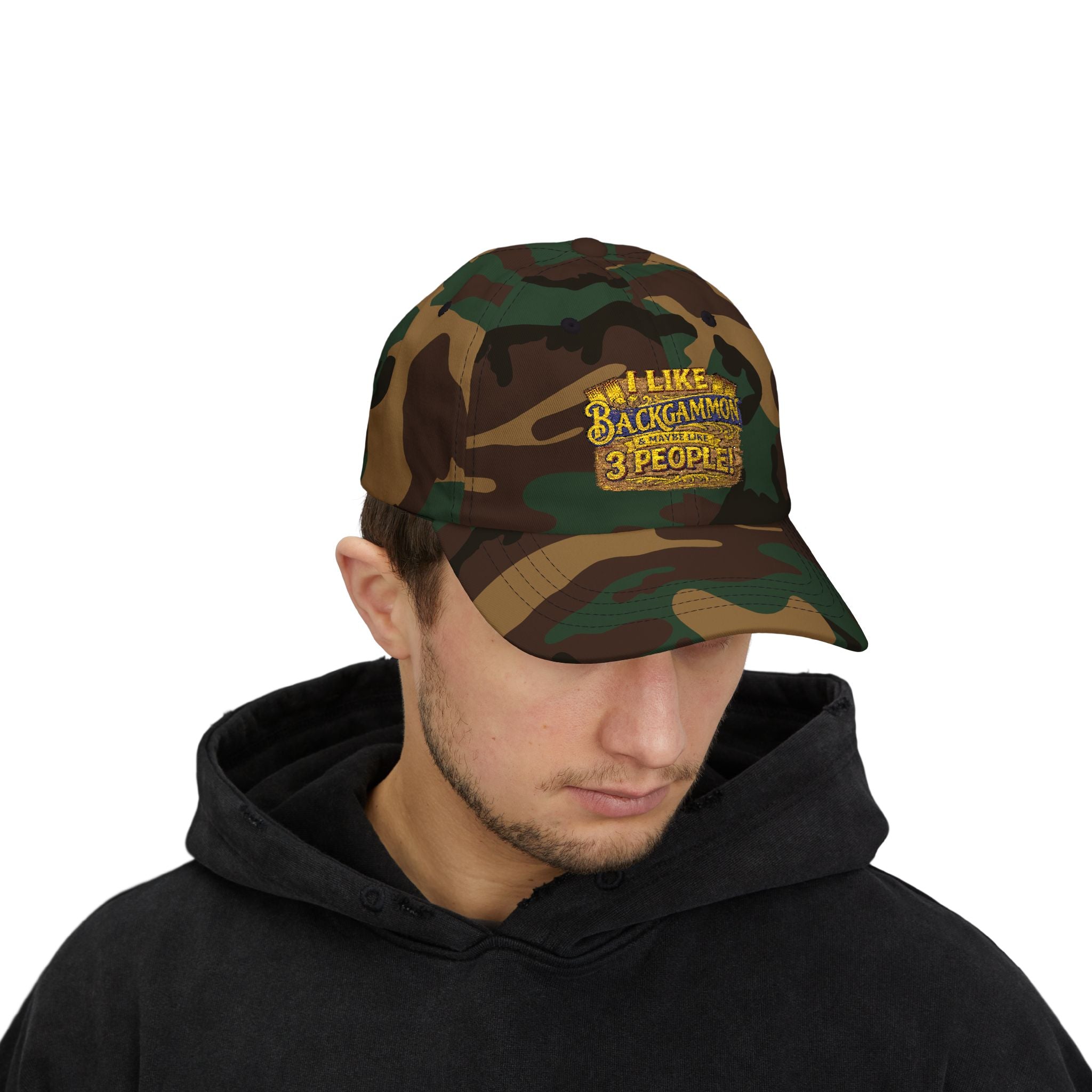I Like Backgammon & Maybe Like 3 People Dad Cap