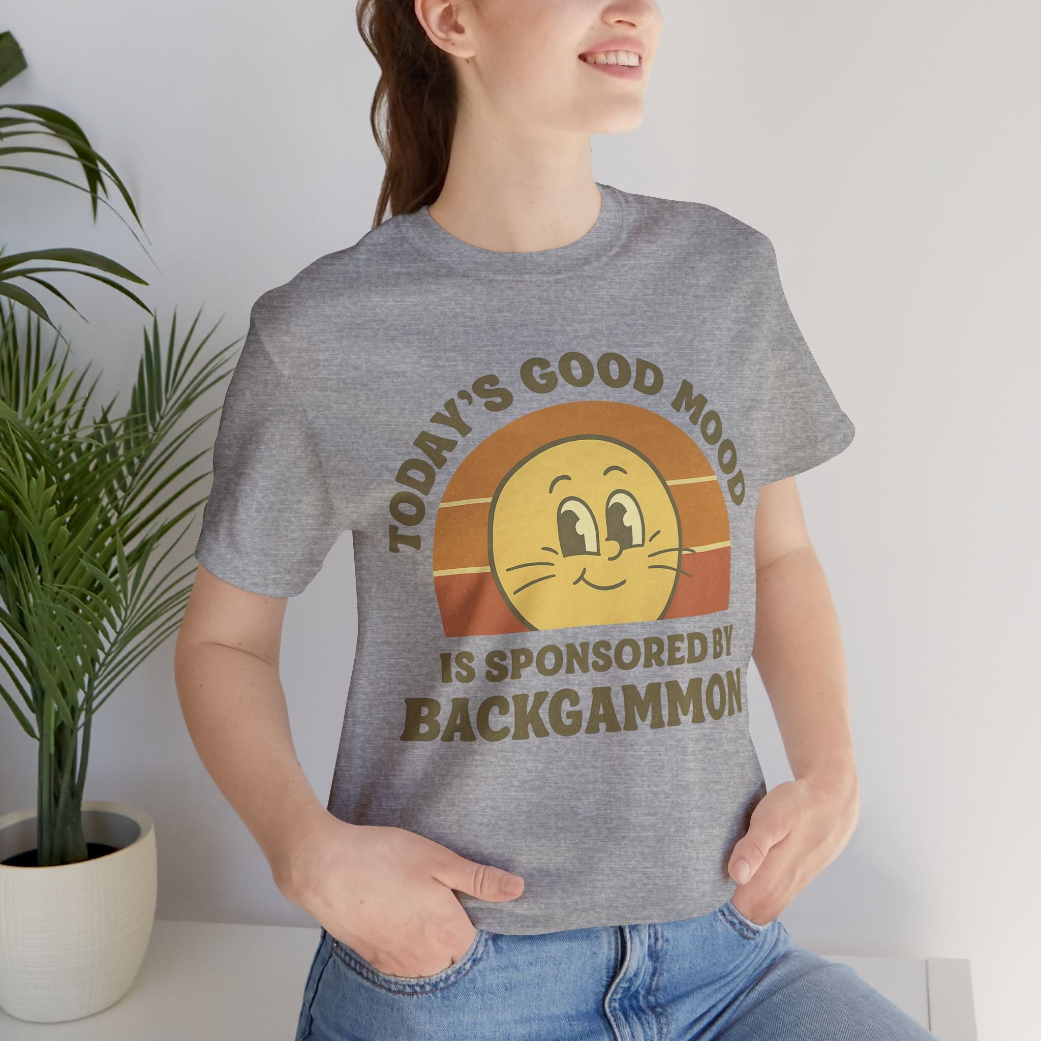 Today’s Good Mood Is Sponsored By Backgammon Unisex Jersey T-shirt