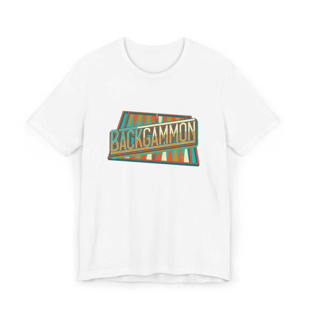 BackgammonT-Shirt — Vintage Retro Game Tee