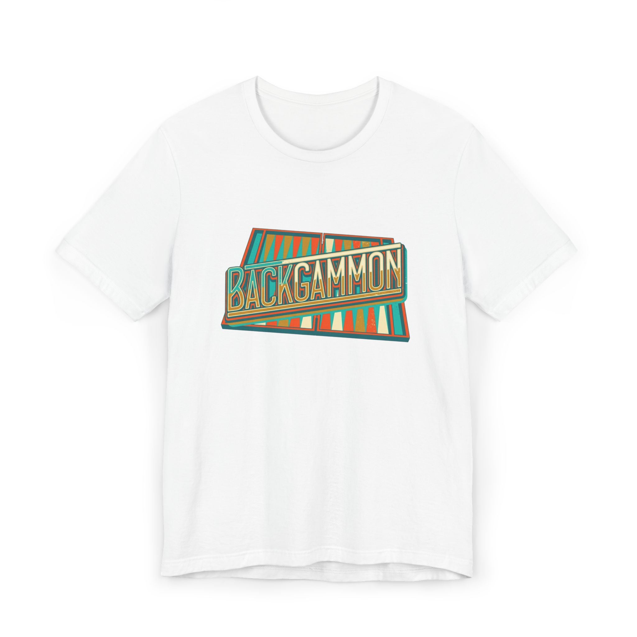 BackgammonT-Shirt — Vintage Retro Game Tee