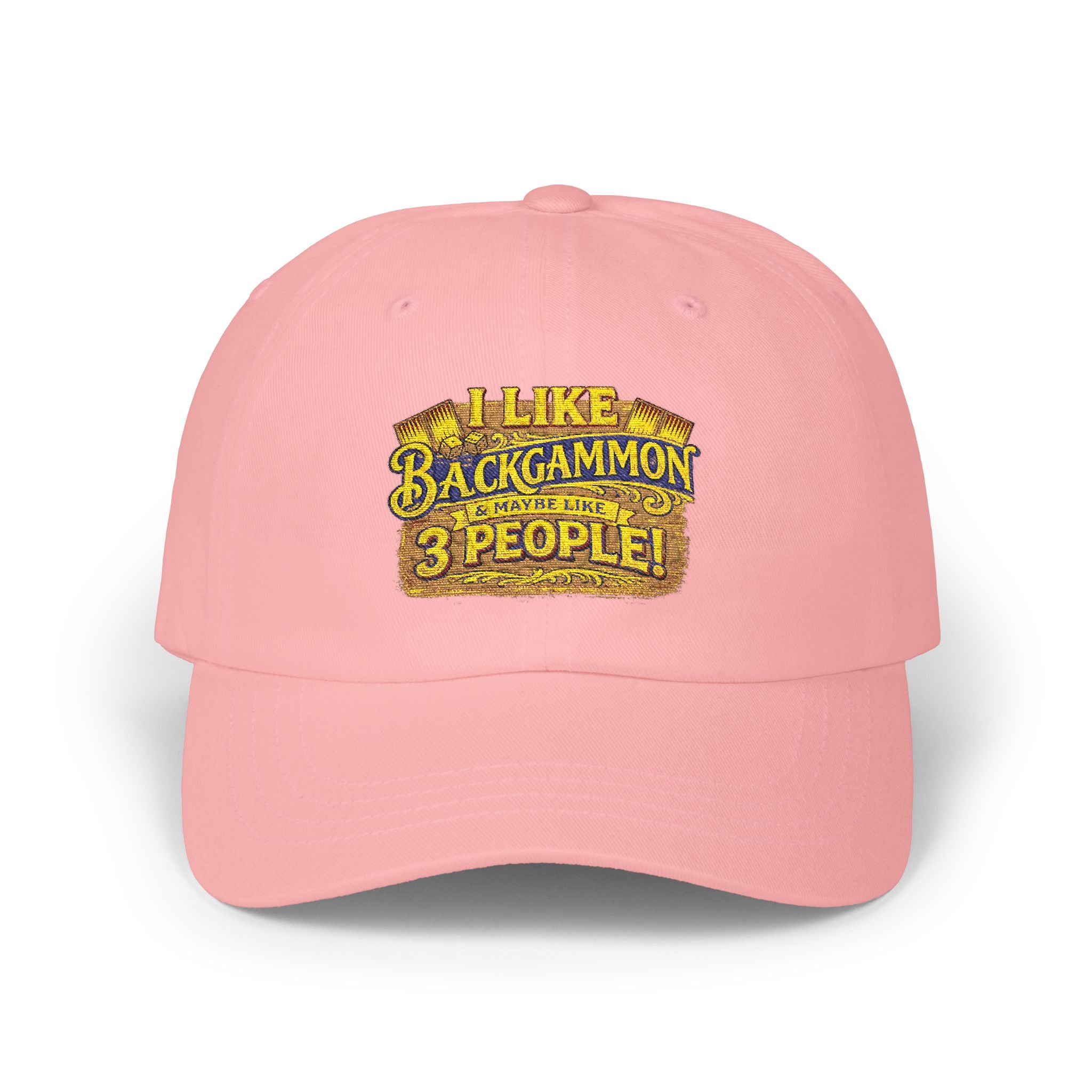 I Like Backgammon & Maybe Like 3 People Dad Cap