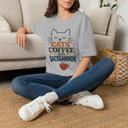 Cats, Coffee and Backgammon 1 T-Shirt