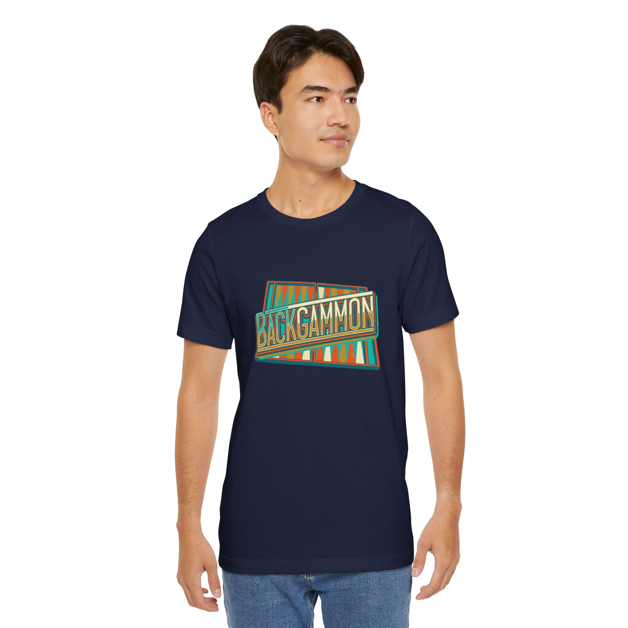 BackgammonT-Shirt — Vintage Retro Game Tee