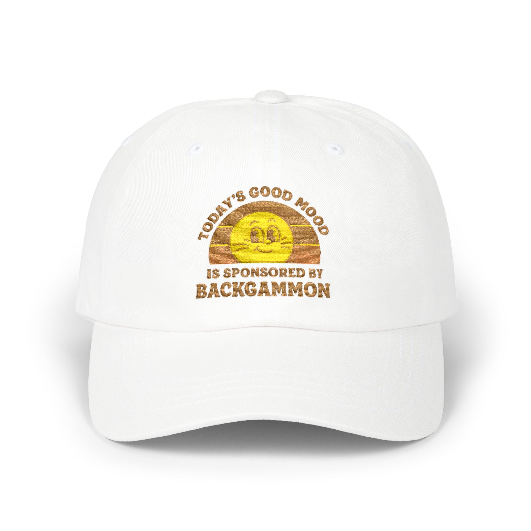 Today’s Good Mood Is Sponsored By Backgammon Embroidered cap