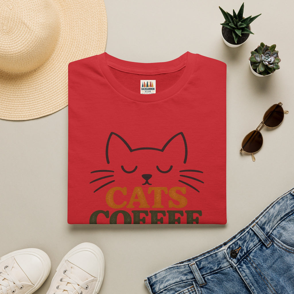 Cats, Coffee and Backgammon 1 T-Shirt