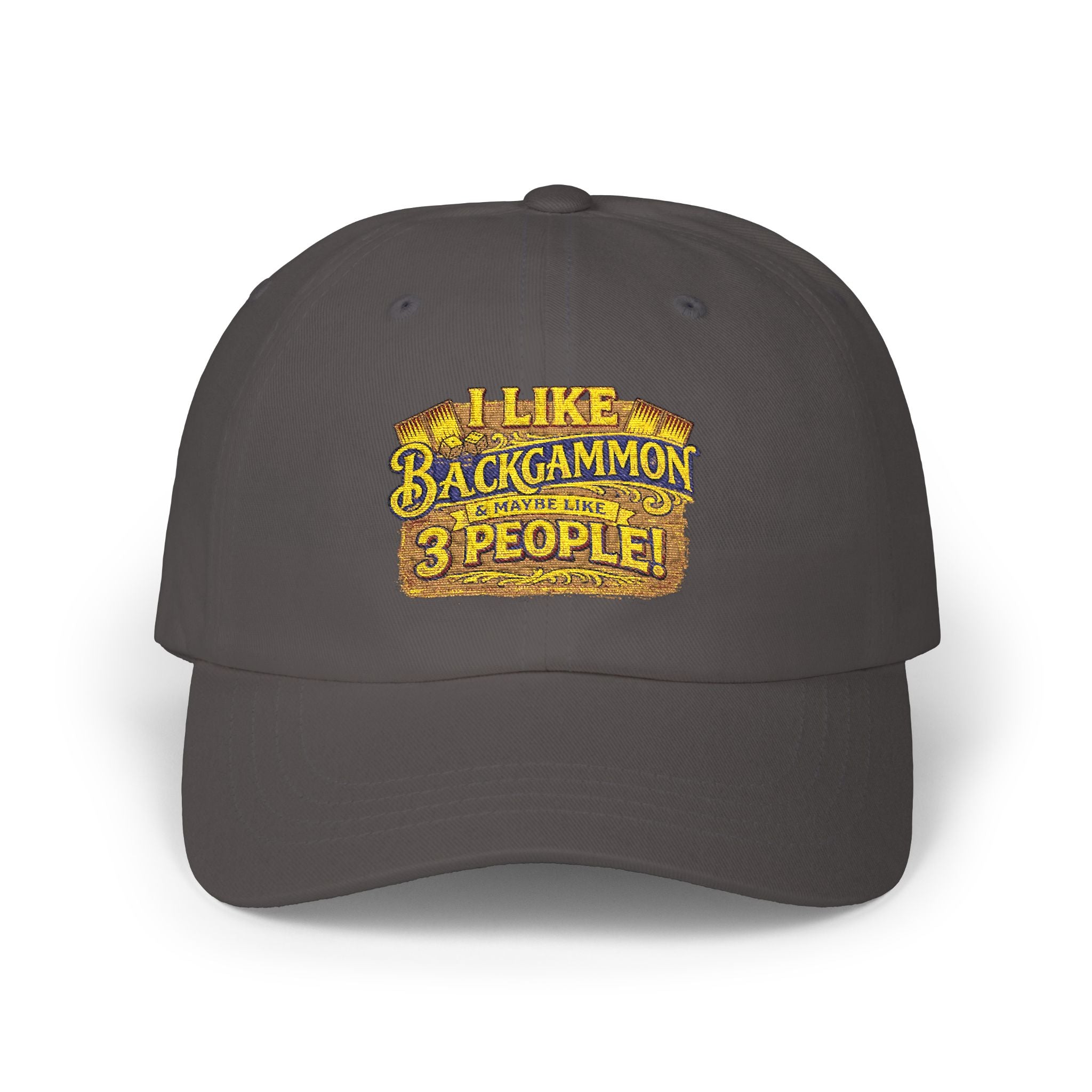I Like Backgammon & Maybe Like 3 People Dad Cap
