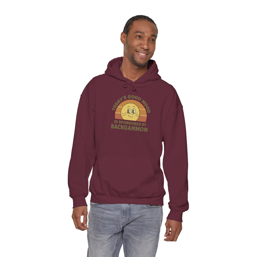 Today’s Good Mood Is Sponsored By Backgammon Unisex Heavy Blend™ Hooded Sweatshirt
