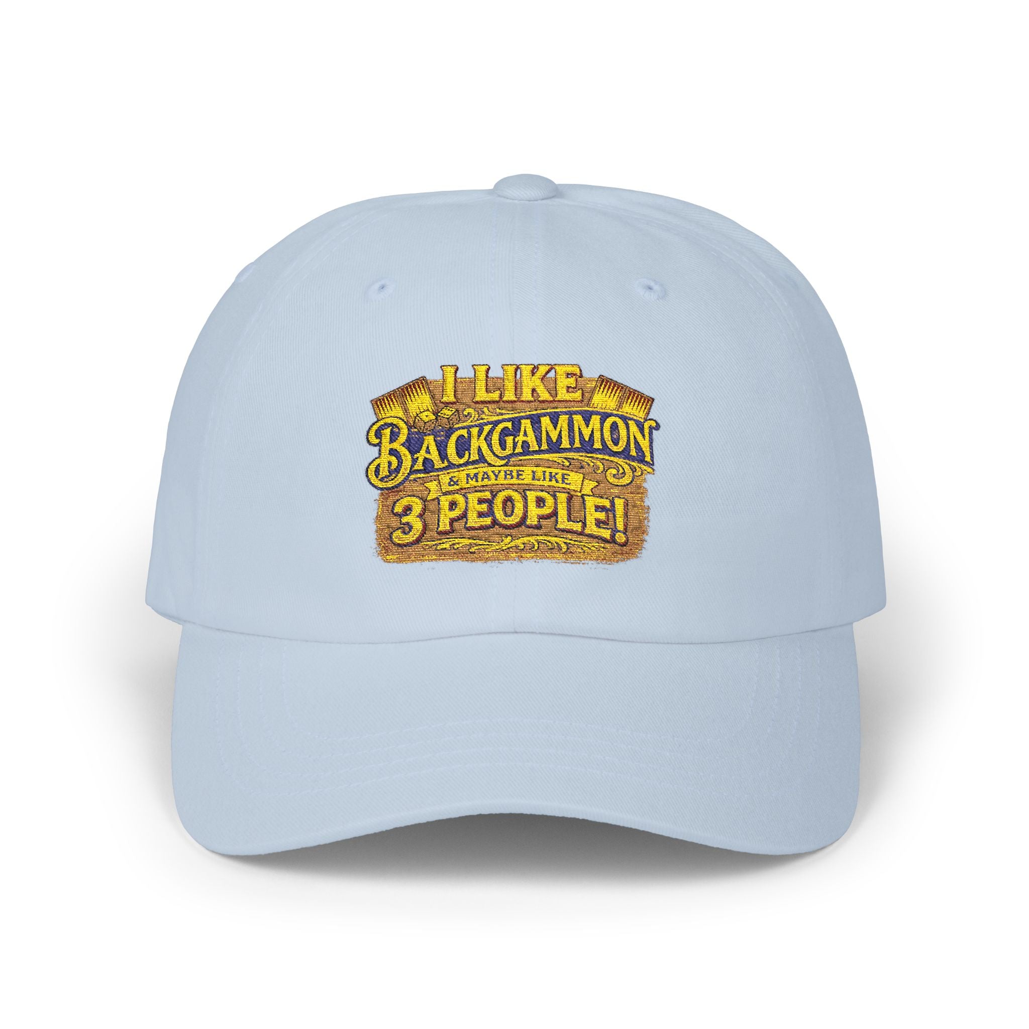 I Like Backgammon & Maybe Like 3 People Dad Cap