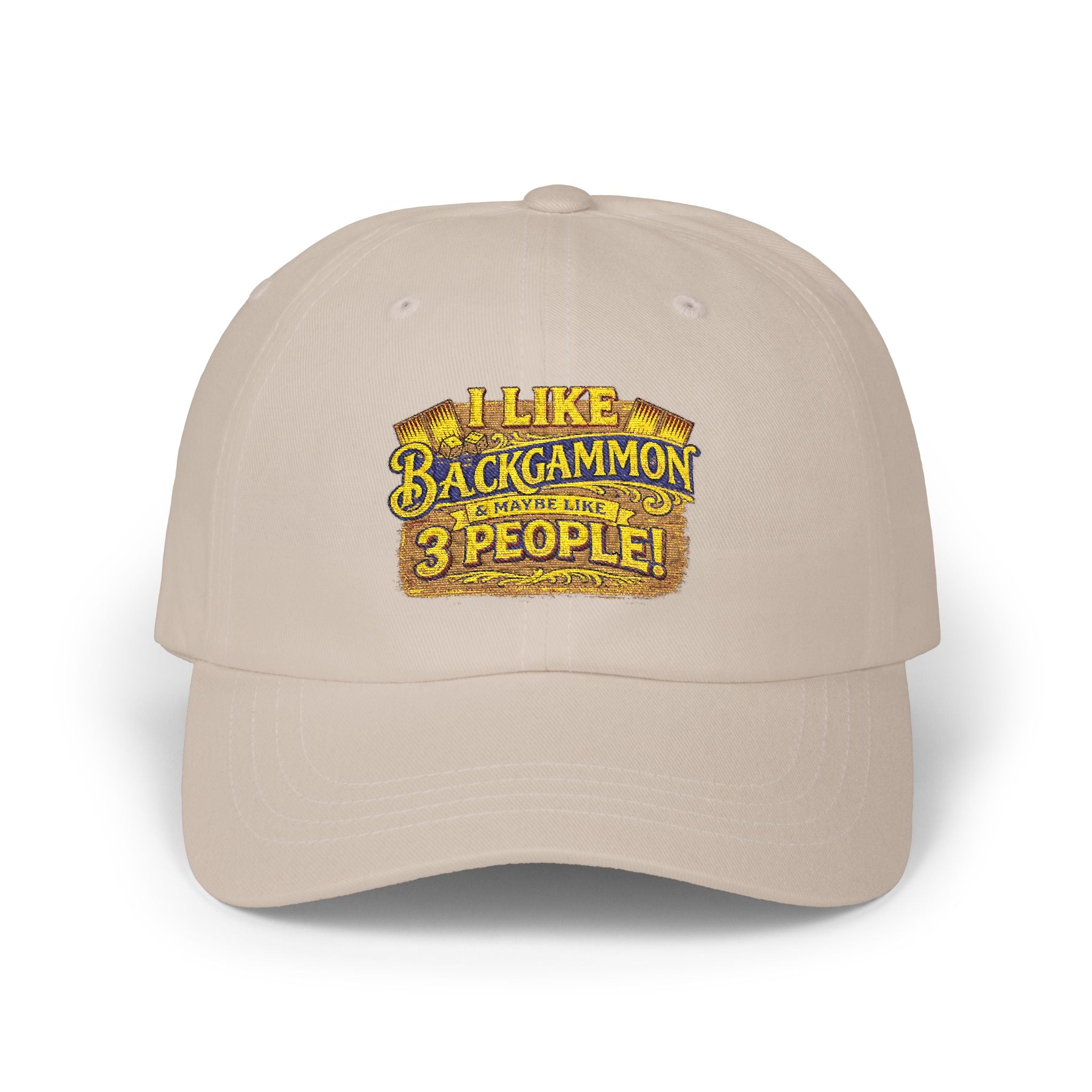 I Like Backgammon & Maybe Like 3 People Dad Cap