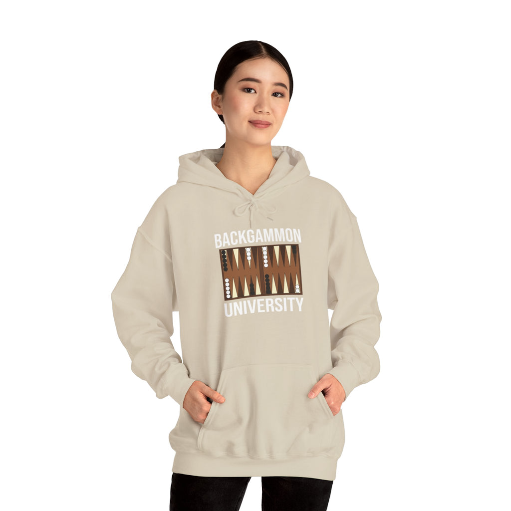 Backgammon University Unisex Heavy Blend™ Hooded Sweatshirt