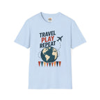 Travel Play Repeat T-Shirt – Backgammon