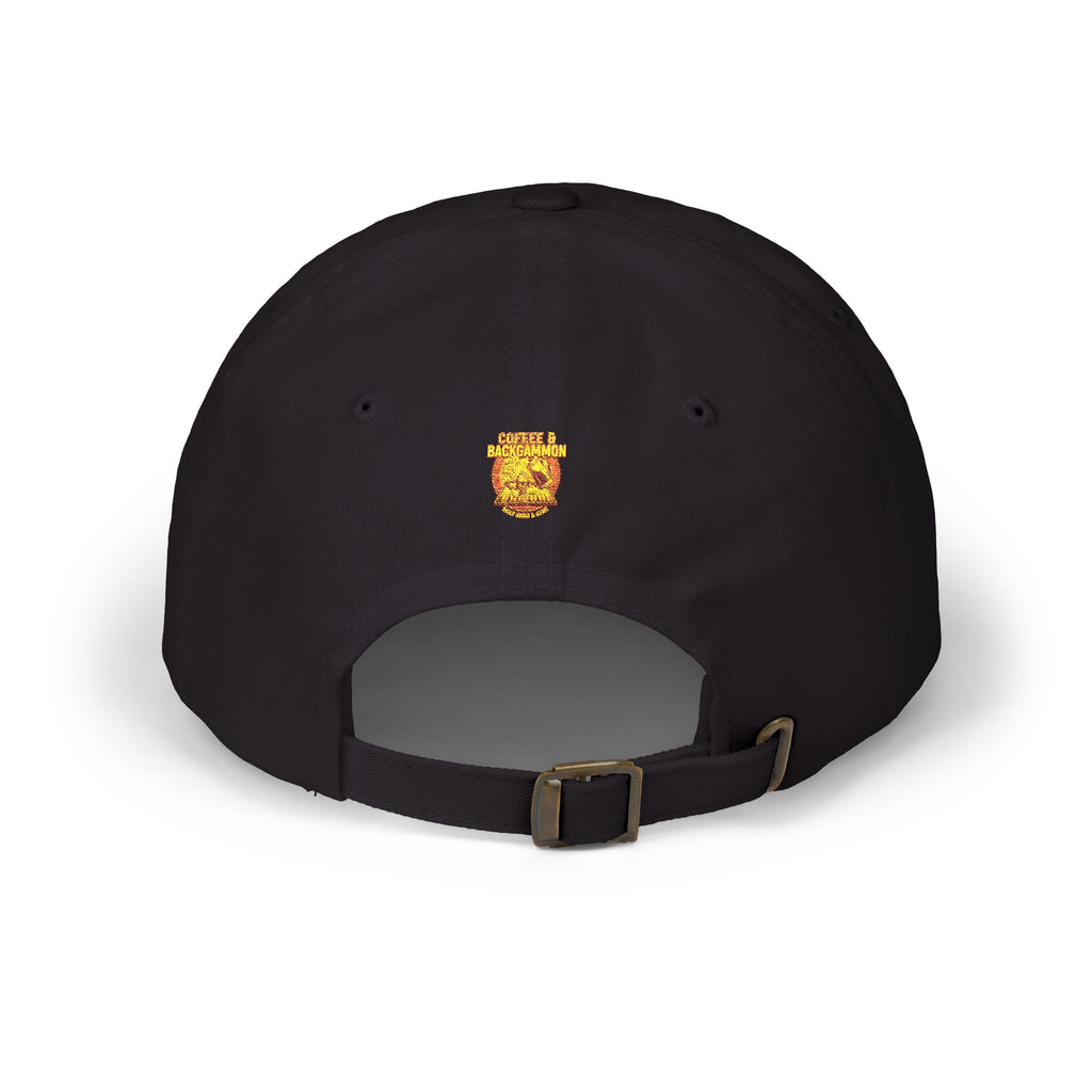 Coffee & Backgammon Cap — Vintage Logo Hat