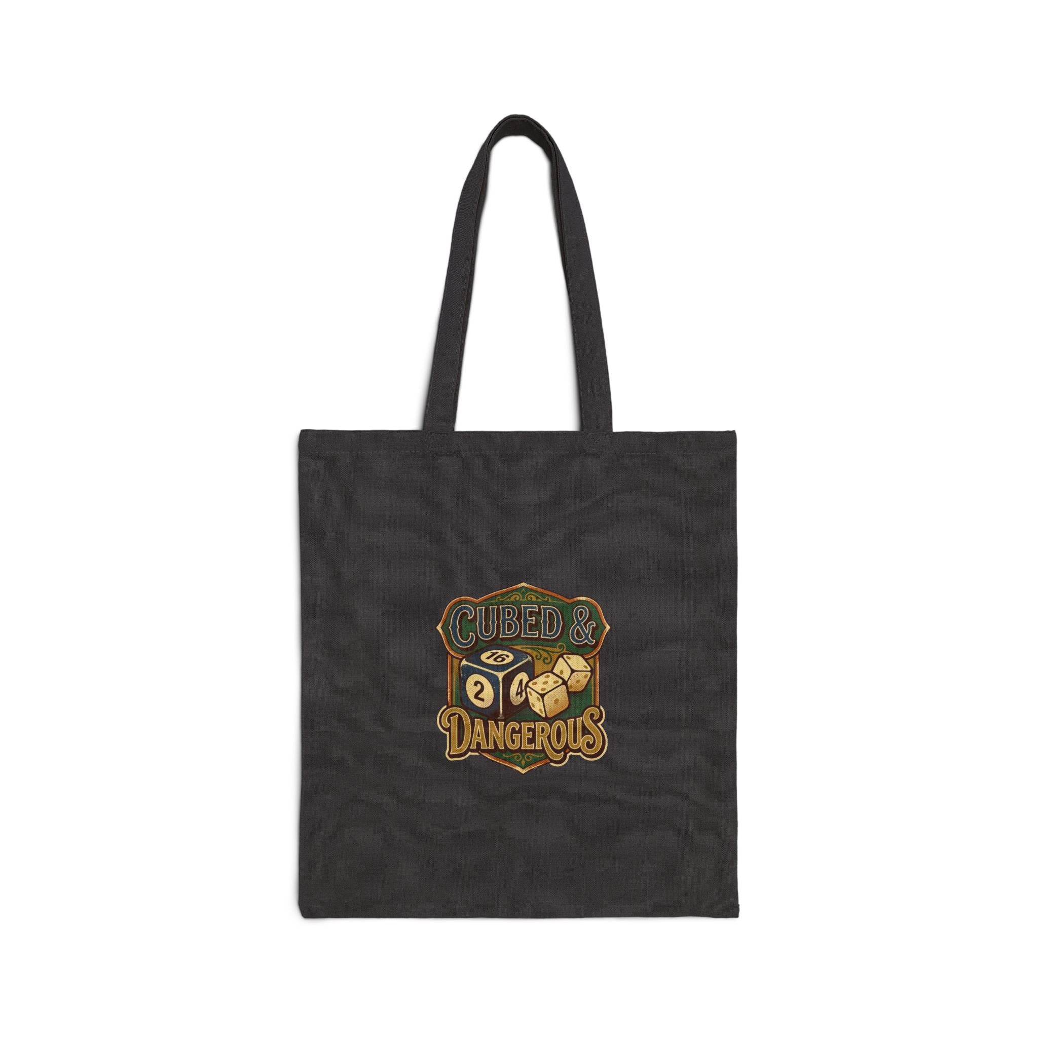 Cubed & Dangerous Cotton Canvas Tote Bag