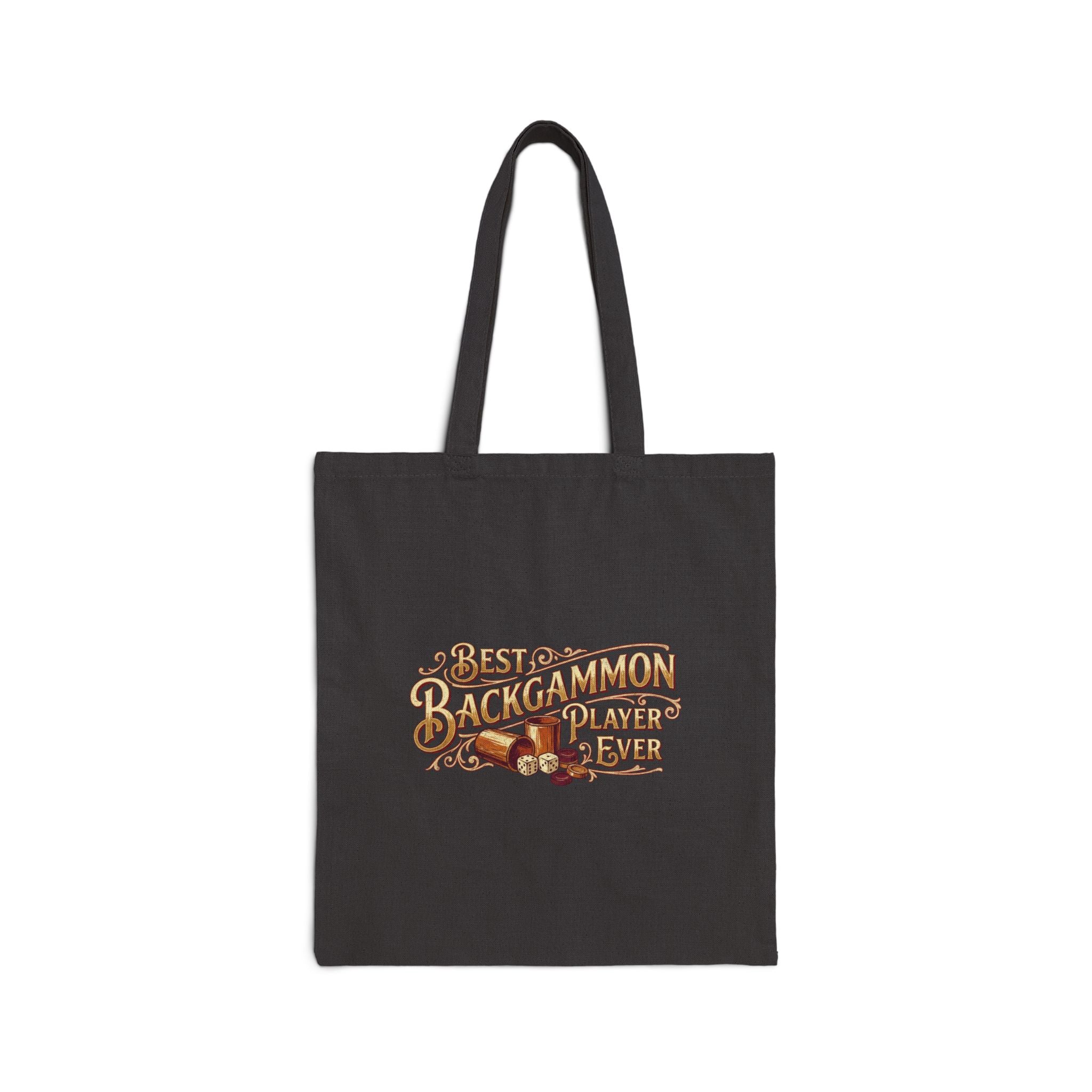 Best Backgammon Player Ever Cotton Canvas Tote Bag