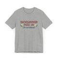 Backgammon Mode On Do Not Disturb Unisex Jersey T-Shirt
