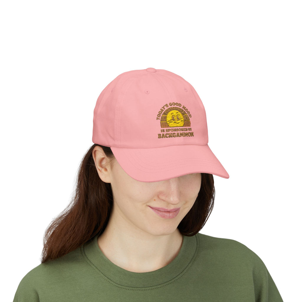 Today’s Good Mood Is Sponsored By Backgammon Embroidered cap